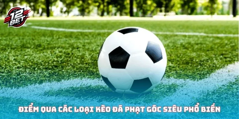 Điểm qua các loại kèo đá phạt góc siêu phổ biến